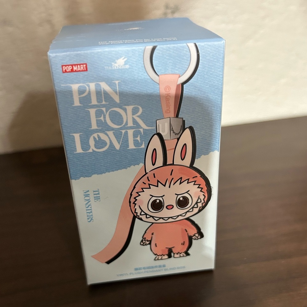 POPMART Labubu Pin for Love Authentic Sealed Blind Box
